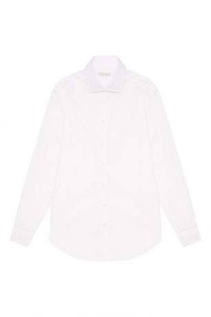 Etro Хлопковая сорочка белого цвета