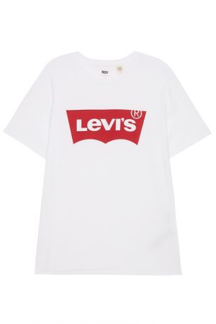 Levi’s® Белая футболка с логотипом GRAPHIC SET-IN NECK