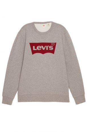 Levi’s® Серый свитшот с эмблемой GRAPHIC CREW B