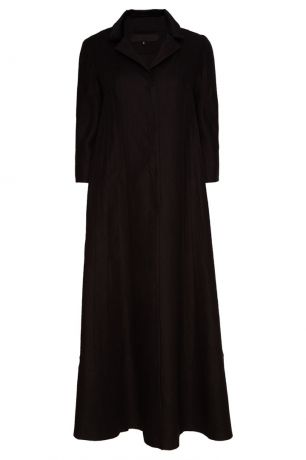 Tegin Черное платье-пальто