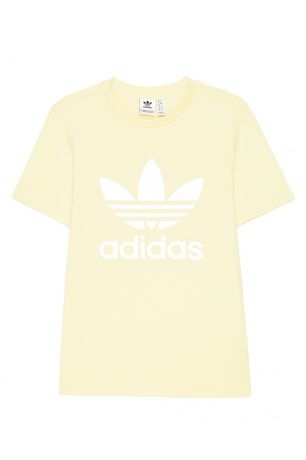 Adidas Желтая футболка с логотипом