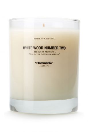 Baxter of California Ароматическая свеча «White Wood 2»