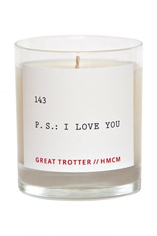 Great Trotter Лимитированная свеча 143 P.S. I Love You, 300 g