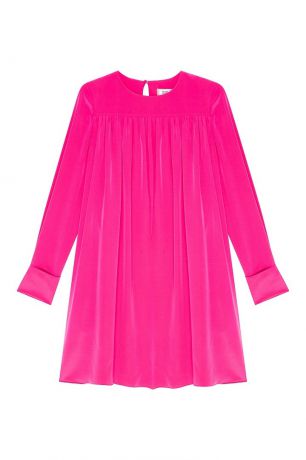 Diane von Furstenberg Розовое платье из шелка