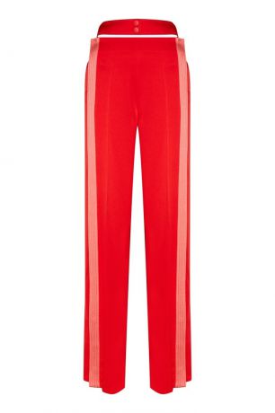 Valentino Красные брюки с полосками