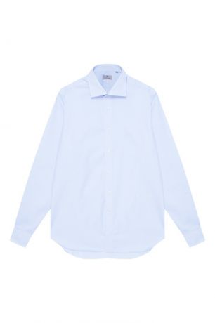 Canali Классическая сорочка голубого цвета