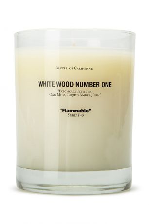Baxter of California Ароматическая свеча «White Wood 1»