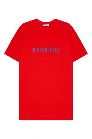 Dirk Bikkembergs Красная футболка с логотипом