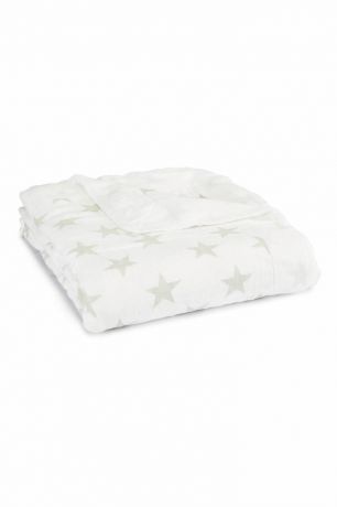 ADEN+ANAIS Белое одеяло со звездами