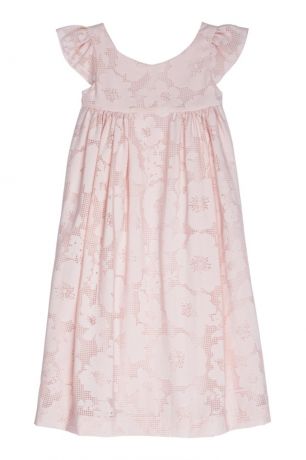 Bonpoint Розовое платье в цветочек GALANTE3