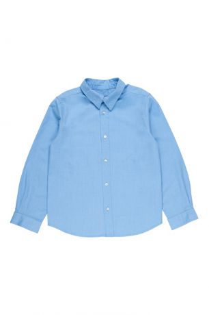 Bonpoint Голубая хлопковая рубашка ACTEUR