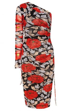 Diane von Furstenberg Асимметричное платье с драпировками