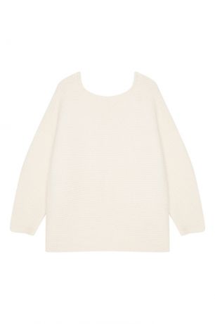 Knittedkiss Белый oversize пуловер