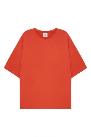 Daily Paper Оранжевая футболка из хлопка