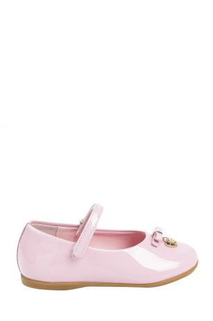 Dolce&Gabbana Children Розовые лакированные туфли с бантом