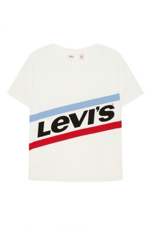 Levi’s® Хлопковая футболка GRAPHIC BOYFRIEND TEE NEW LOGO C