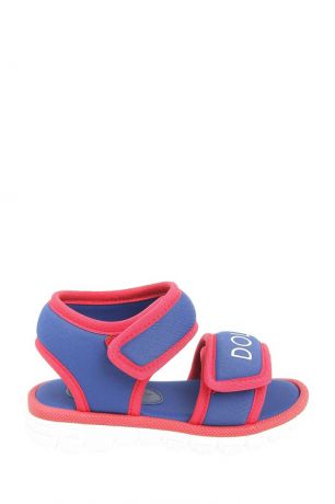 Dolce&Gabbana Children Цветные текстильные сандалии