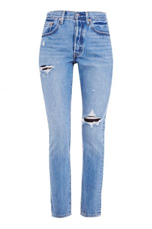 Levi’s® Голубые джинсы с прорезями 501 SKINNY CANT TOUCH THIS