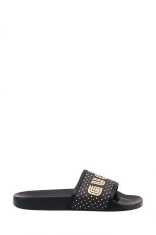Gucci Черные сандалии с логотипом