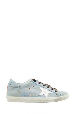 Golden Goose Deluxe Brand Джинсовые кеды со звездой Superstar