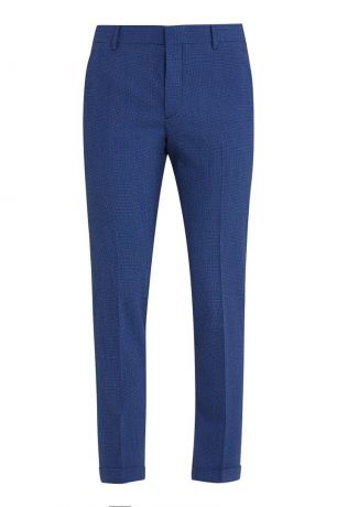 Prada Зауженные синие брюки