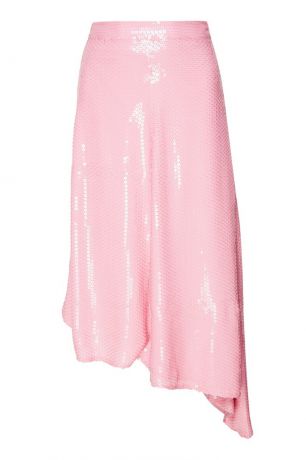 MSGM Розовая юбка с пайетками