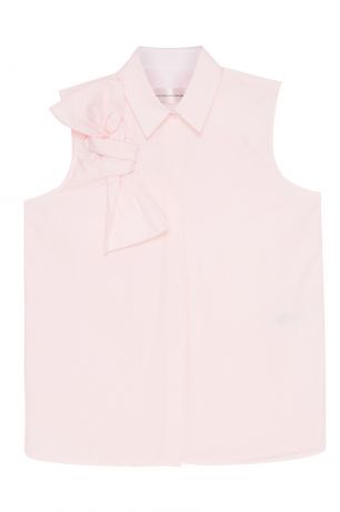 Victoria Beckham Розовая блузка с бантом