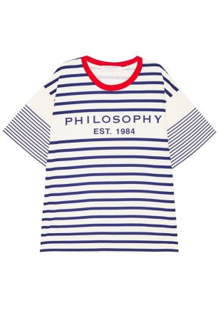 Philosophy Di Lorenzo Serafini Хлопковая футболка с логотипом