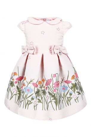 Simonetta Mini Розовое платье с цветами