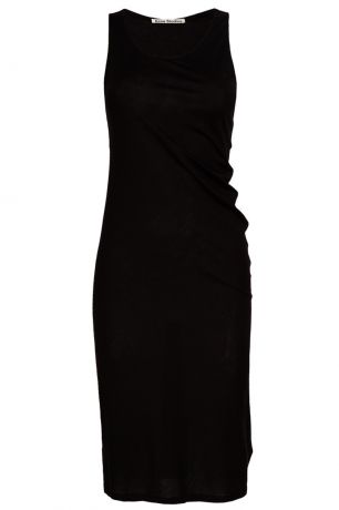 Acne Studios Черное платье-майка Trudela