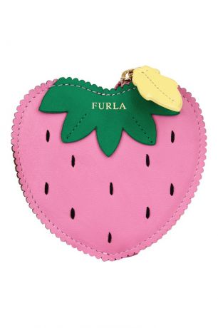 FURLA Розовый кошелек для монет Golosa