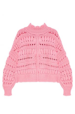 Isabel Marant Хлопковый свитер крупной вязки
