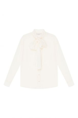 Stella McCartney Белая шелковая блузка