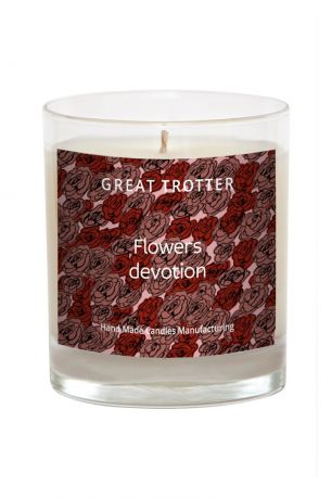 Great Trotter Лимитированная свеча FLOWERS DEVOTION, 300 g