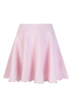 Ralph Lauren Children Розовая юбка с ажурным узором