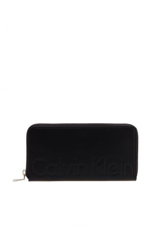 Calvin Klein Черный бумажник с логотипом