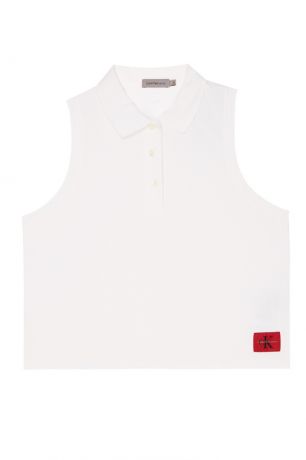 Calvin Klein Белая блузка из хлопка