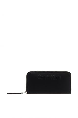 Calvin Klein Черный кошелек с логотипом