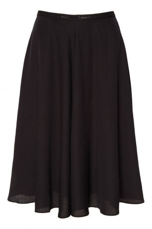 Calvin Klein Черная расклешенная юбка