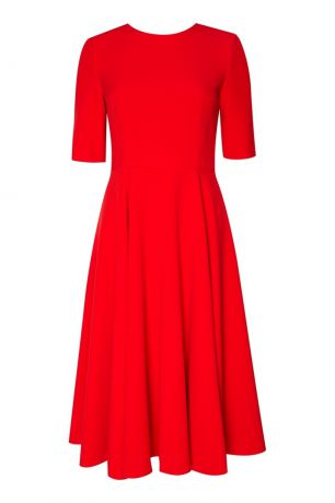 The Dress Красное расклешенное платье