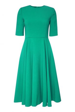 The Dress Зеленое расклешенное платье