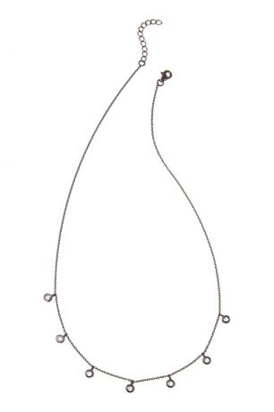 Dzhanelli Jewellery Серебряное колье с круглыми подвесками