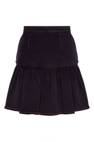 Miu Miu Короткая юбка из стрейч-денима