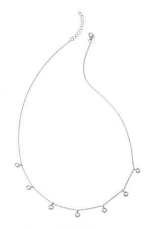 Dzhanelli Jewellery Серебряное колье с подвесками