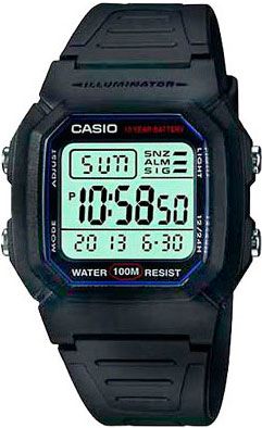 Мужские часы Casio W-800H-1A