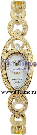 Женские часы Romanson RM9207QLG(WH)
