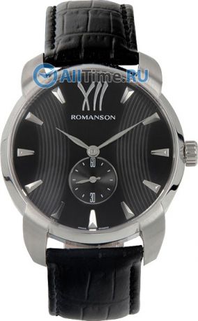 Мужские часы Romanson TL1250MW(BK)BK