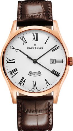 Мужские часы Claude Bernard 84200-37RBR