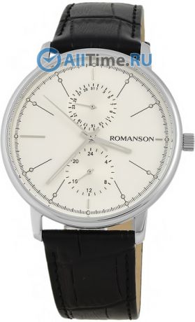 Мужские часы Romanson TL3236FMW(WH)BK