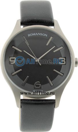 Мужские часы Romanson TL1243MW(BK)BK